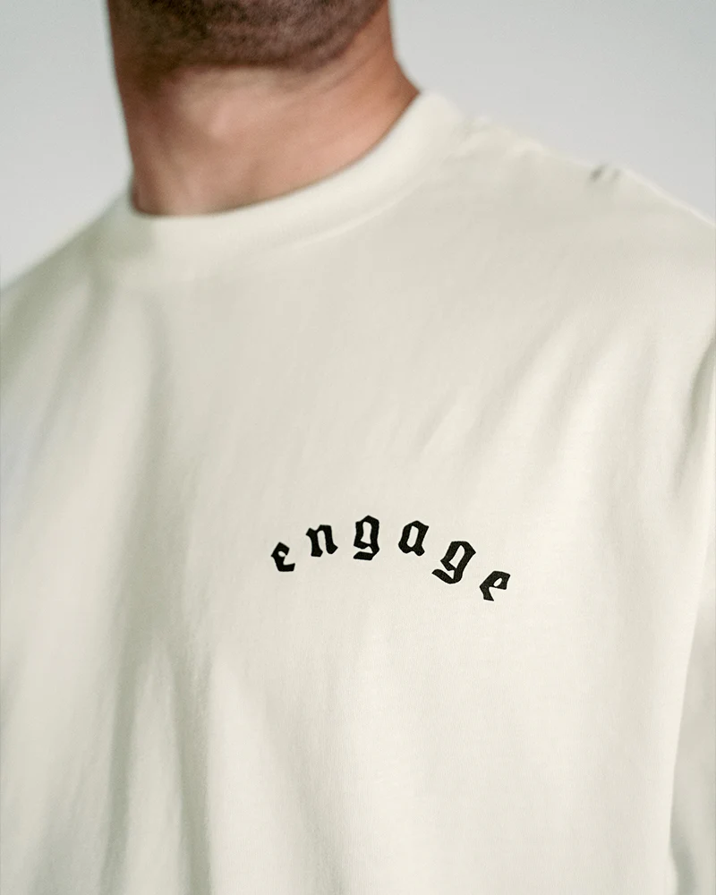 ENGAGE Combat 'Volk' T-Shirt (Off-White) - Image 3
