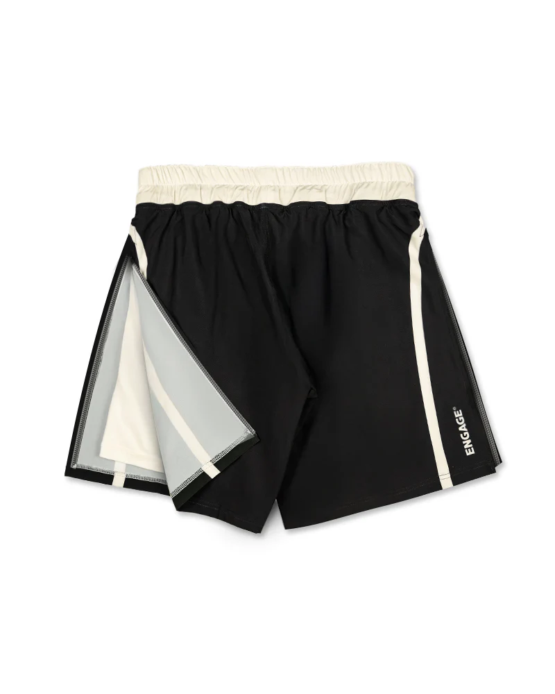 Invictus (Black) 2-in-1 Gladiator Shorts - Image 4
