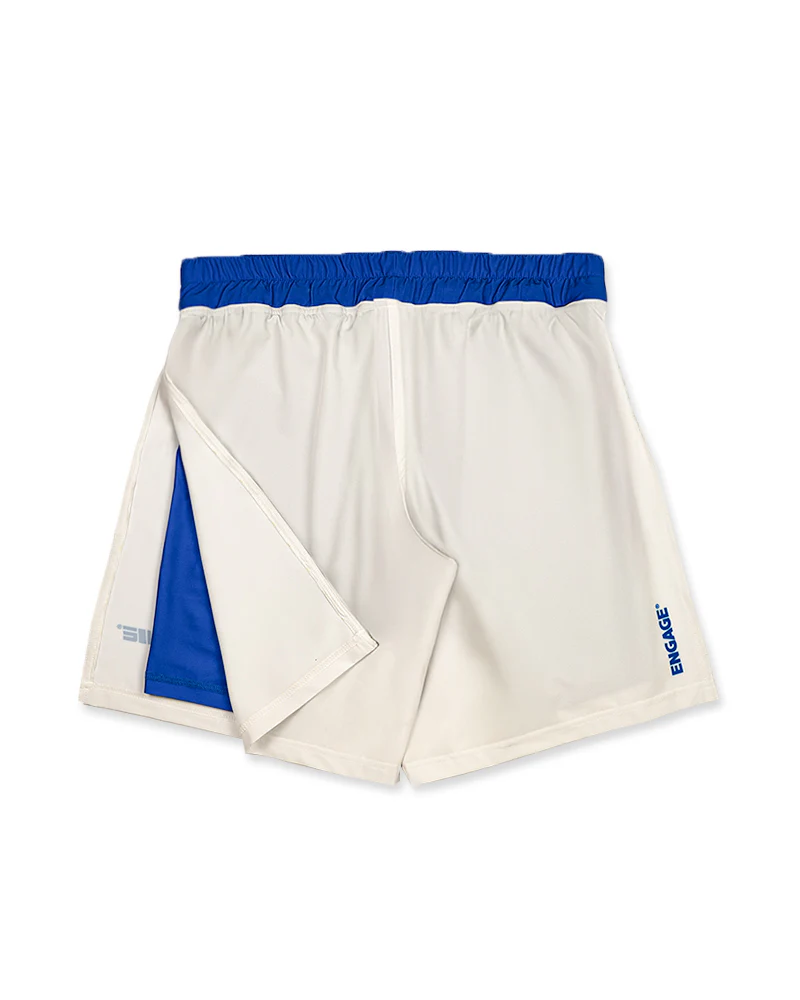 Invictus (Royal Ivory) 2-in-1 Gladiator Shorts - Image 6