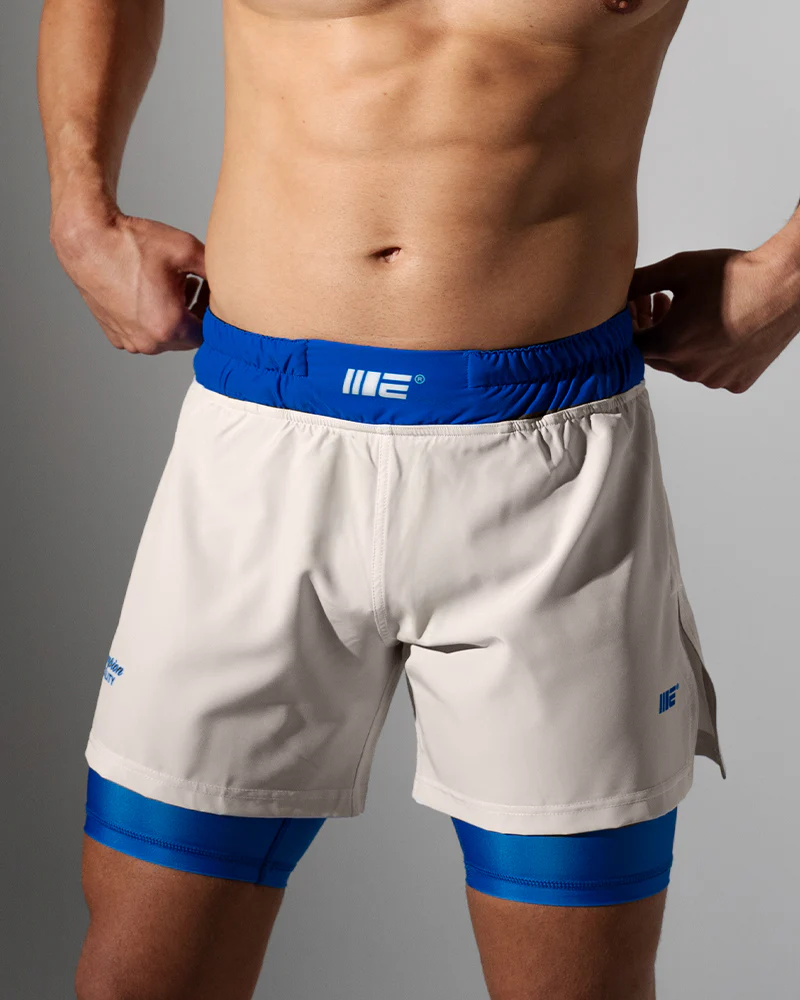 Invictus (Royal Ivory) 2-in-1 Hybrid Shorts - Image 5