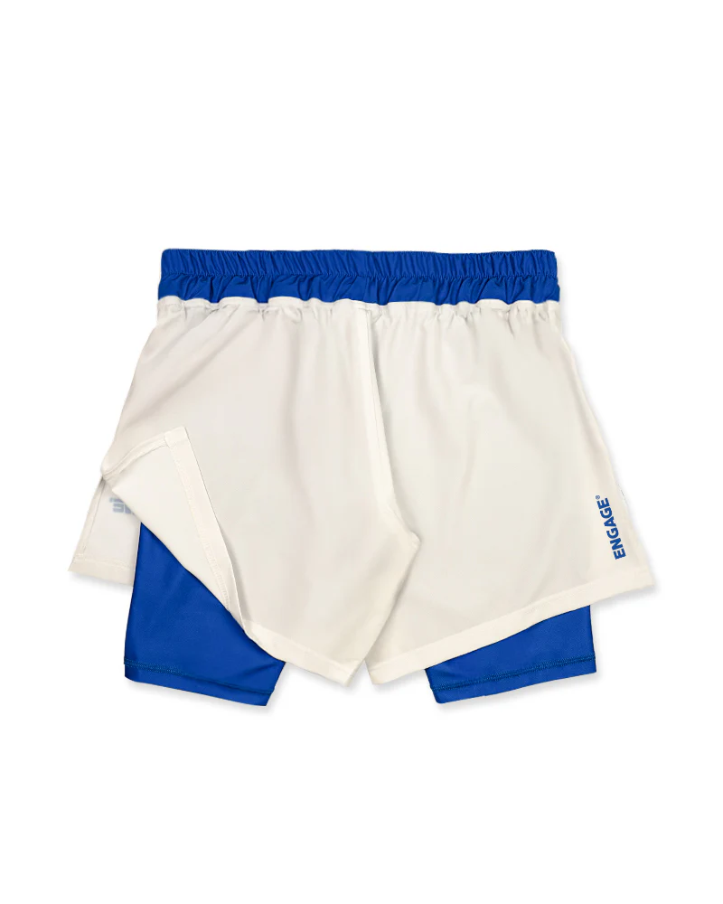 Invictus (Royal Ivory) 2-in-1 Hybrid Shorts - Image 7