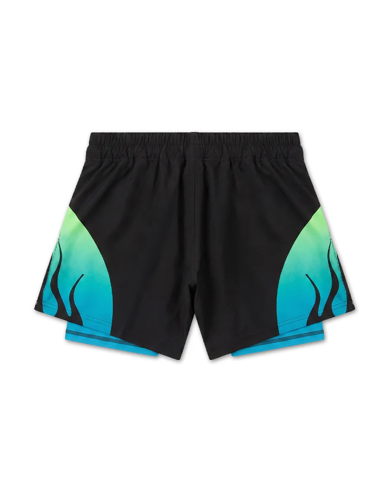Nebula (Blue) 2-in-1 Hybrid Shorts - Image 3