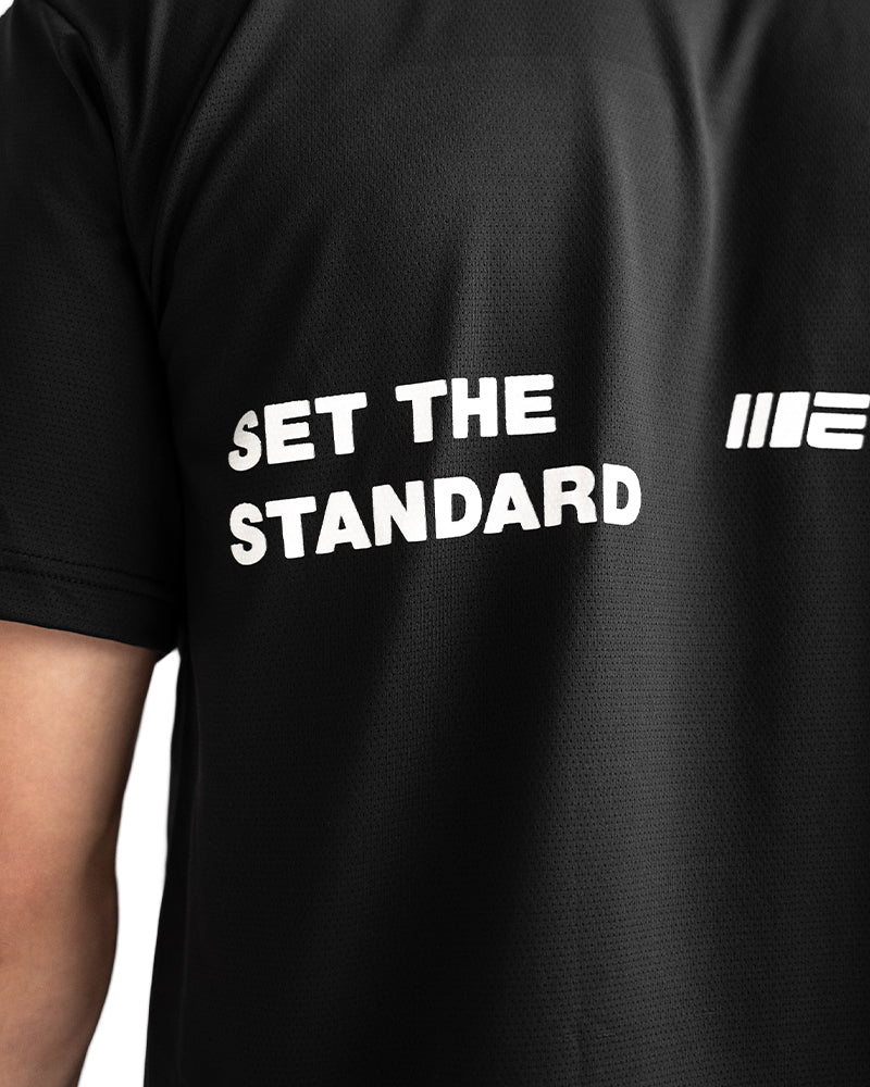 Set The Standard Oversized Training Tee (Black) - Image 3